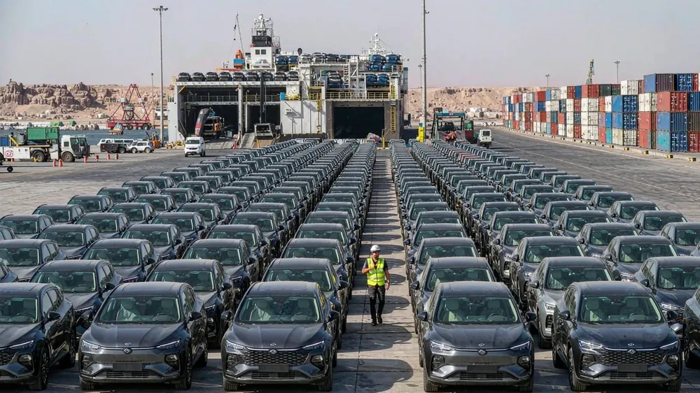 الأردن: استيراد 12,798 سيارة هجينة صينية في سبتمبر